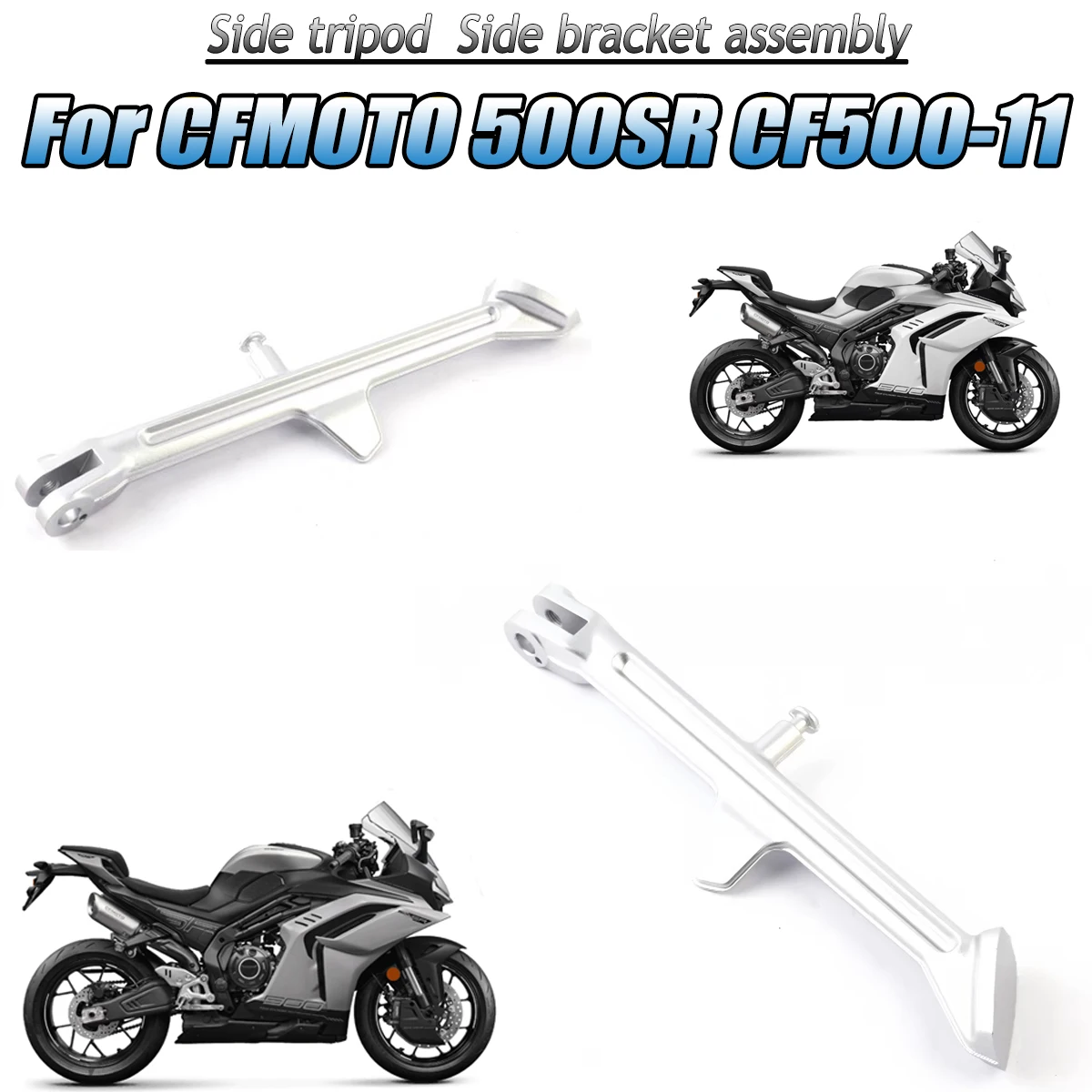 Motorcycle side support bracket CF500-11 side stand bracket assembly side support welded bracket Fit For CFMOTO 500SR 2026
Motorcycle side support bracket CF500-11 side stand bracket assembly side support welded bracket Fit For CFMOTO 500SR 2026