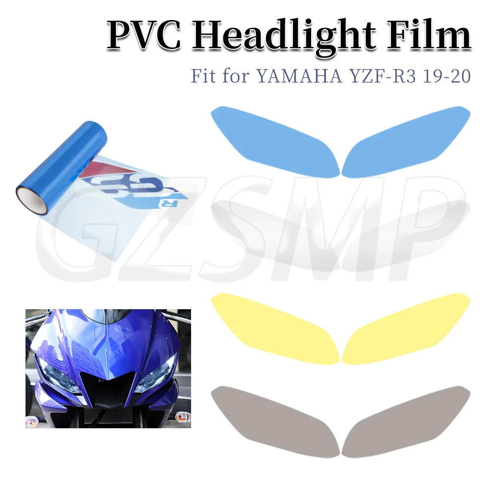 Fit for Yamaha R3 YZF R3 YZFR3 2019 2020 2021 2022 2023 Motorcycle Headlight Sticker Transparent Protection Film Decals
Fit for Yamaha R3 YZF R3 YZFR3 2019 2020 2021 2022 2023 Motorcycle Headlight Sticker Transparent Protection Film Decals