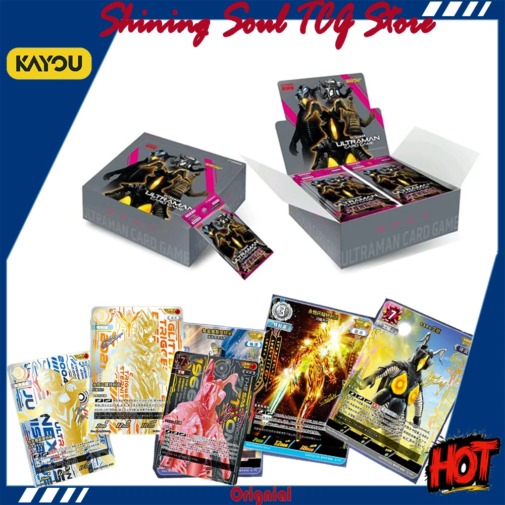 Genuine KAYOU Ultraman Trading Cards - Great Monster Ultra Attack Booster Pack Character Animation Game Collection TCG Card Toy
Genuine KAYOU Ultraman Trading Cards - Great Monster Ultra Attack Booster Pack Character Animation Game Collection TCG Card Toy