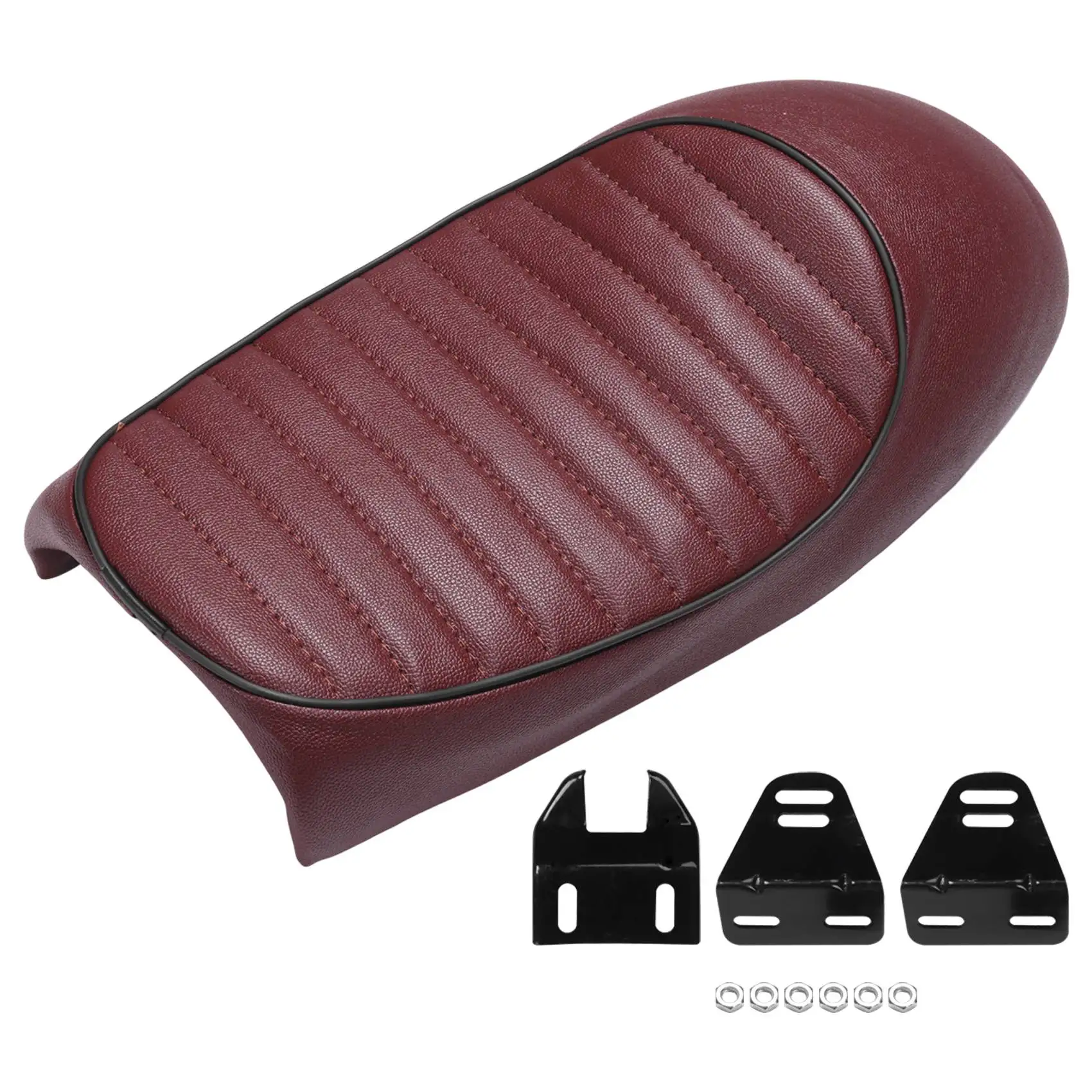 Motorcycle Retro Cafe Racer Seat Saddle Flat Pan Brat Seat Vintage Scramble For Cg125 Cb350 Cb400 Cb500 Cb750 Sr400 Xj Xs Pu
Motorcycle Retro Cafe Racer Seat Saddle Flat Pan Brat Seat Vintage Scramble For Cg125 Cb350 Cb400 Cb500 Cb750 Sr400 Xj Xs Pu