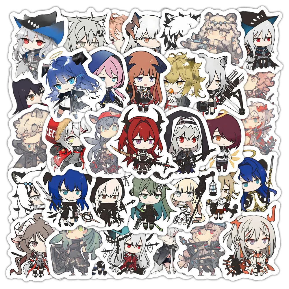 10/30/60PCS Game Q version Arknights Cartoon Cute Funny Graffiti Stickers for Phone Case Water Cup Guitar Waterproof Decals Toy
10/30/60PCS Game Q version Arknights Cartoon Cute Funny Graffiti Stickers for Phone Case Water Cup Guitar Waterproof Decals Toy