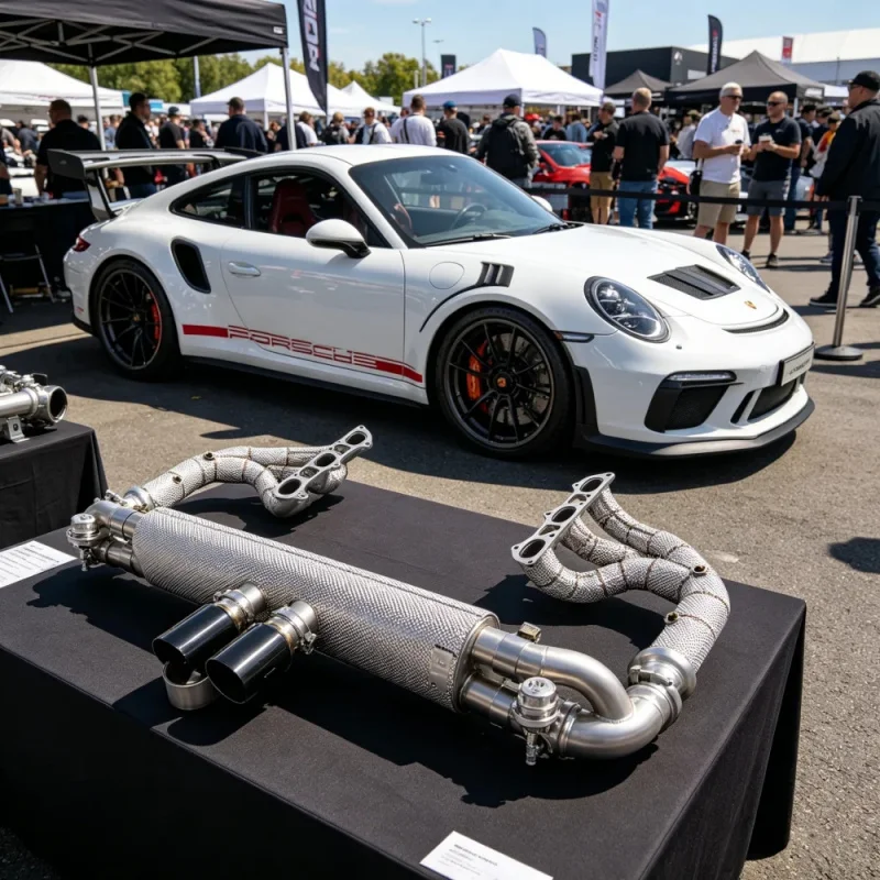 SS304 Valvetronic Exhaust Catback for Porsche 911 991.1 991.2 GT3 3.8L 4.0L Full Exhaust Pipes with Heat Shield Manifold
SS304 Valvetronic Exhaust Catback for Porsche 911 991.1 991.2 GT3 3.8L 4.0L Full Exhaust Pipes with Heat Shield Manifold