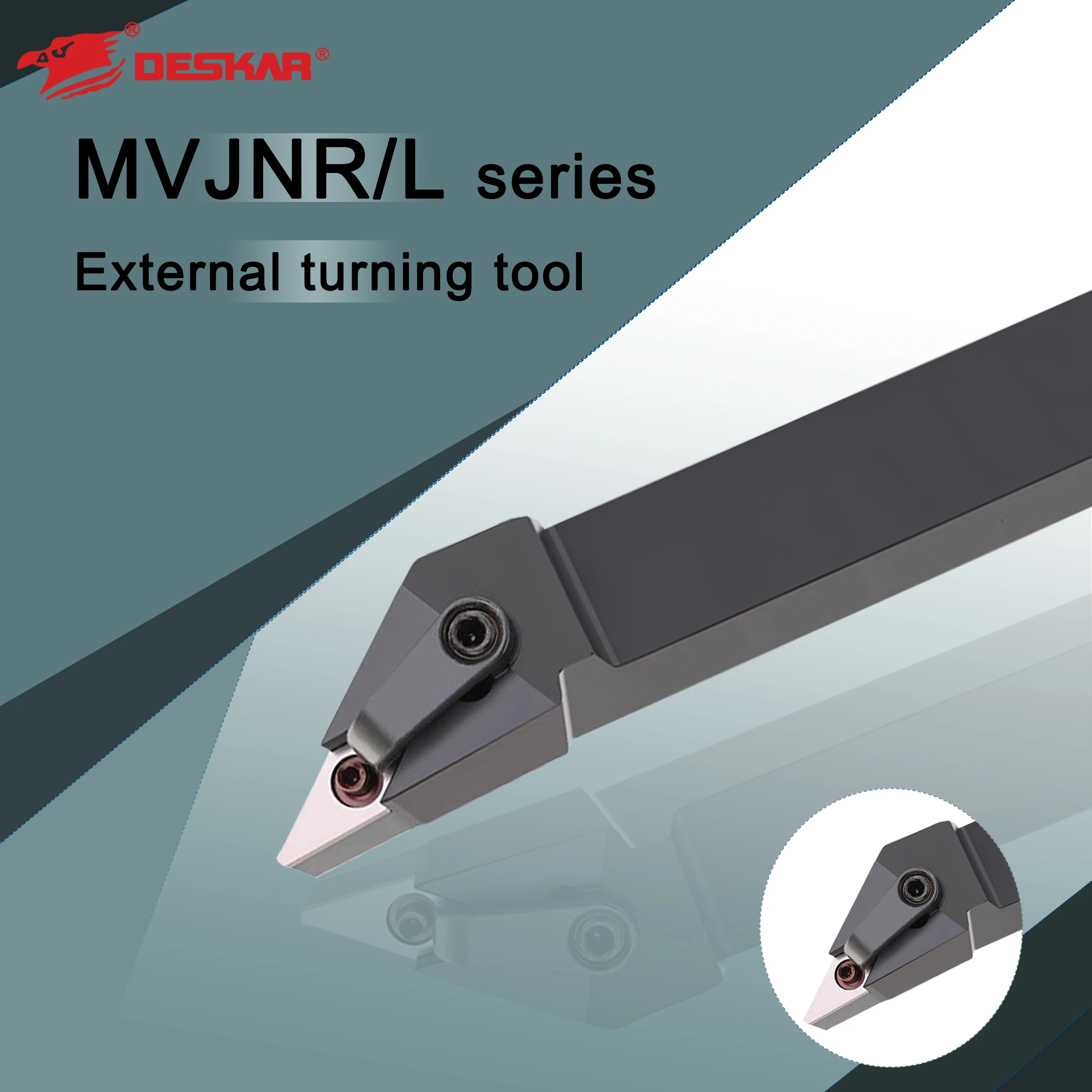 DESKAR 100% Original MVJNR1616 MVJNL2020 MVJNR2525 External Turning Tools Holder CNC Lathe Cutter For VNMG Carbide Inserts Parts 
DESKAR 100% Original MVJNR1616 MVJNL2020 MVJNR2525 External Turning Tools Holder CNC Lathe Cutter For VNMG Carbide Inserts Parts