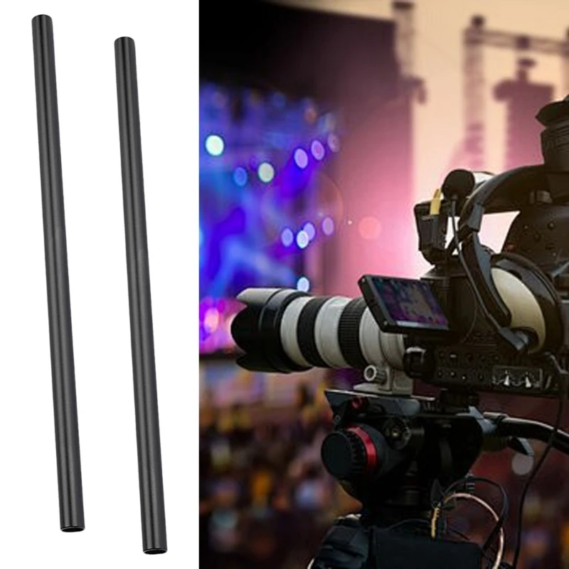 Q5WA Pack of 2pcs 15mm Diameter 35cm Aluminum Rods 12mm Thread For DSLR Shoulder Rig
Q5WA Pack of 2pcs 15mm Diameter 35cm Aluminum Rods 12mm Thread For DSLR Shoulder Rig