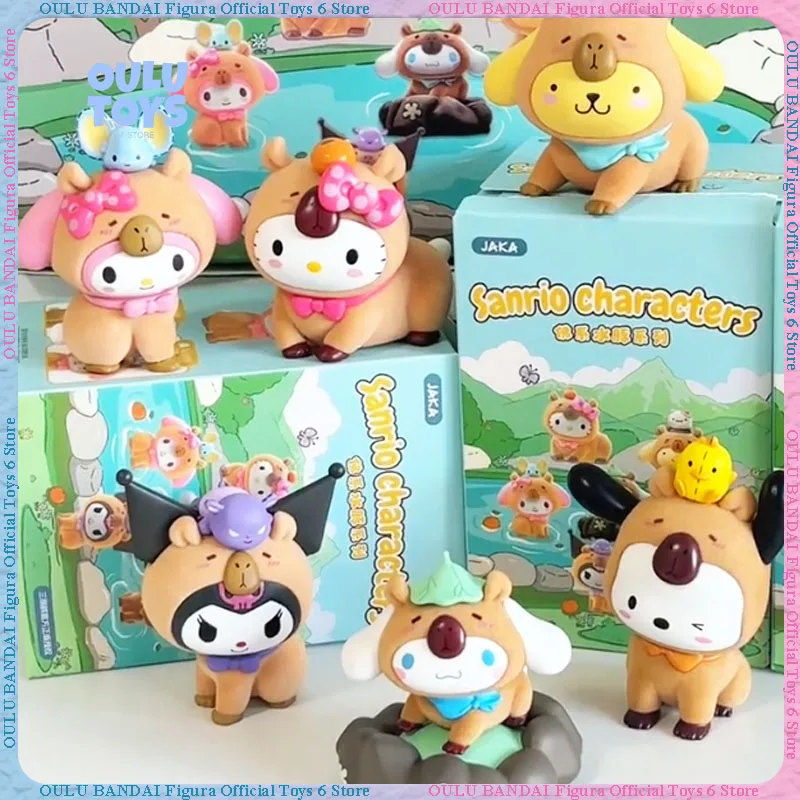 Оригинальные слепые коробки Sanrio, серия Buddhist Dolphin Mystery Box, модные украшения для комнаты, кавайная модель, игрушки, подарки, любимые девушки 
Оригинальные слепые коробки Sanrio, серия Buddhist Dolphin Mystery Box, модные украшения для комнаты, кавайная модель, игрушки, подарки, любимые девушки