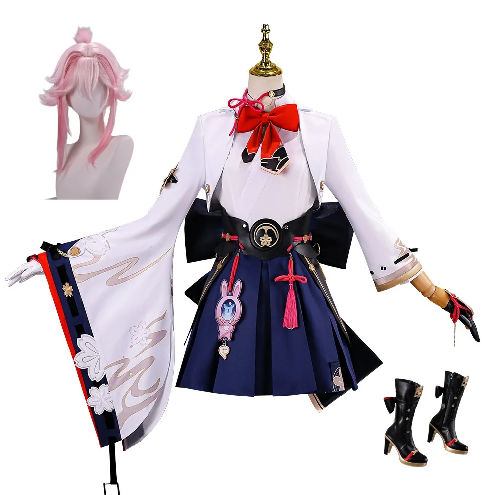 Honkai: Star Rail Fei Ying Cosplay Costume Wig Shoes Set
Honkai: Star Rail Fei Ying Cosplay Costume Wig Shoes Set