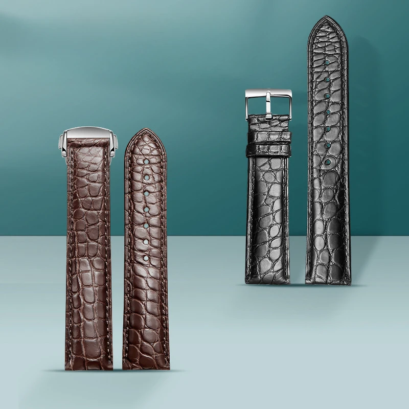 Crocodile Leather Watch Strap Accessories, Suitable for Diefei Speedmaster Hippocampus Strap, Genuine Leather Men's and Women's
Crocodile Leather Watch Strap Accessories, Suitable for Diefei Speedmaster Hippocampus Strap, Genuine Leather Men's and Women's