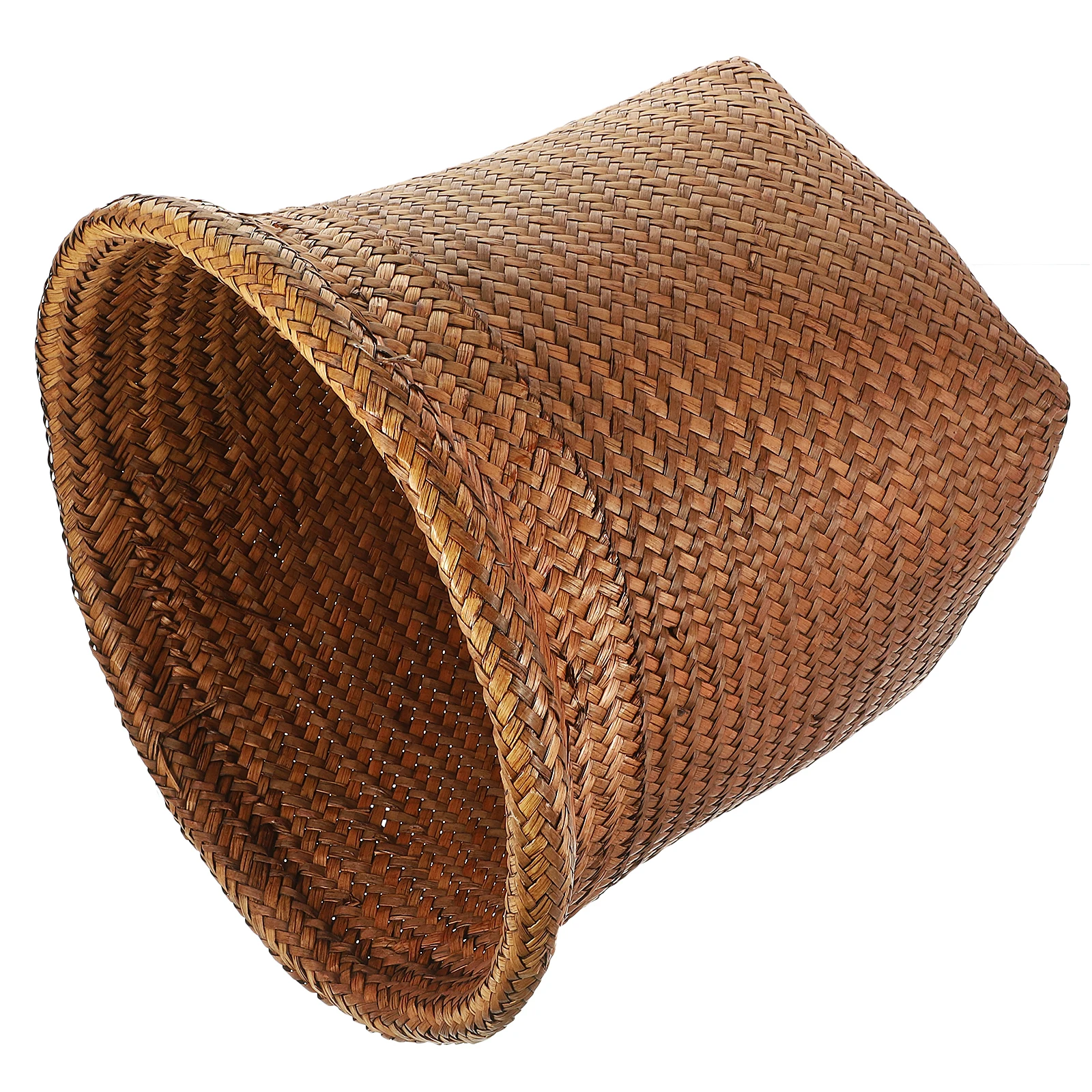 1pc Straw Woven Basket Large Coffee Office Trash Container Trash Can Waste Paper Basket Home Office Container Bathroom Bedroom
1pc Straw Woven Basket Large Coffee Office Trash Container Trash Can Waste Paper Basket Home Office Container Bathroom Bedroom
