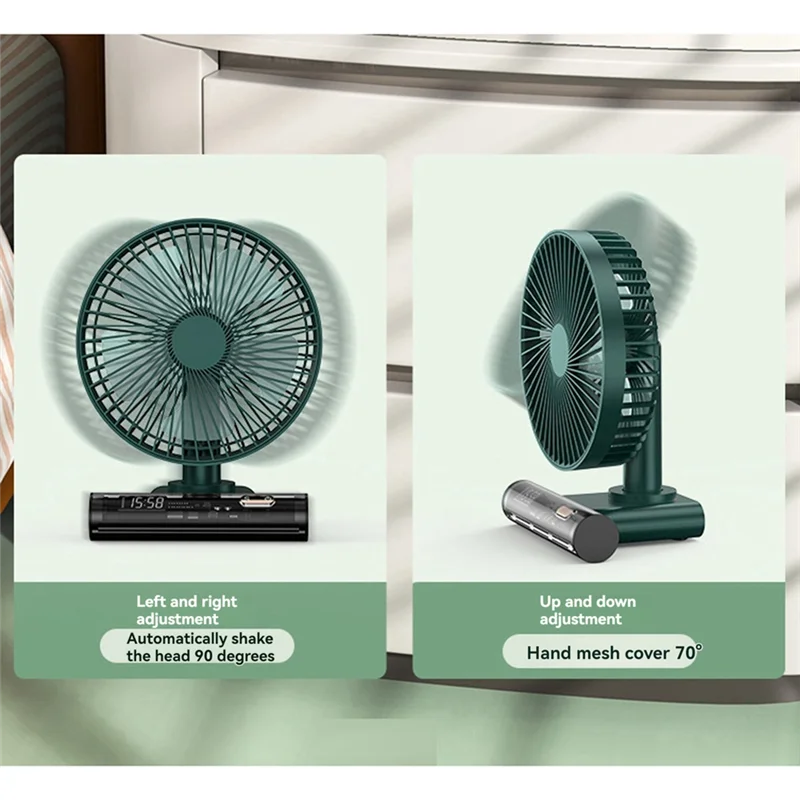 ABRB-Новый настольный вентилятор USB Мини-вентилятор Портативные офисные часы Качающийся маленький вентилятор Вентилятор с длительным сроком службы батареи
ABRB-Новый настольный вентилятор USB Мини-вентилятор Портативные офисные часы Качающийся маленький вентилятор Вентилятор с длительным сроком службы батареи