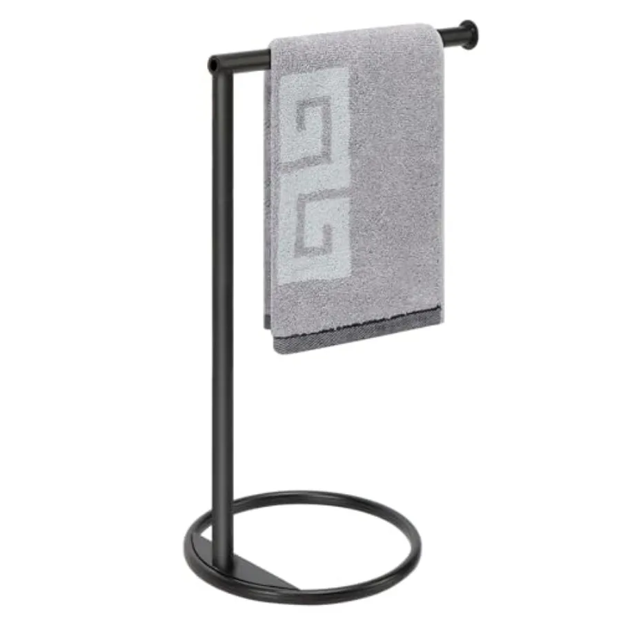 Hand Towel Holder Stand, Thicken Metal L Shape Hand Towel Rack, Small Towel Ring, Stable Standing Towel Bar for Bathroom Kitche
Hand Towel Holder Stand, Thicken Metal L Shape Hand Towel Rack, Small Towel Ring, Stable Standing Towel Bar for Bathroom Kitche