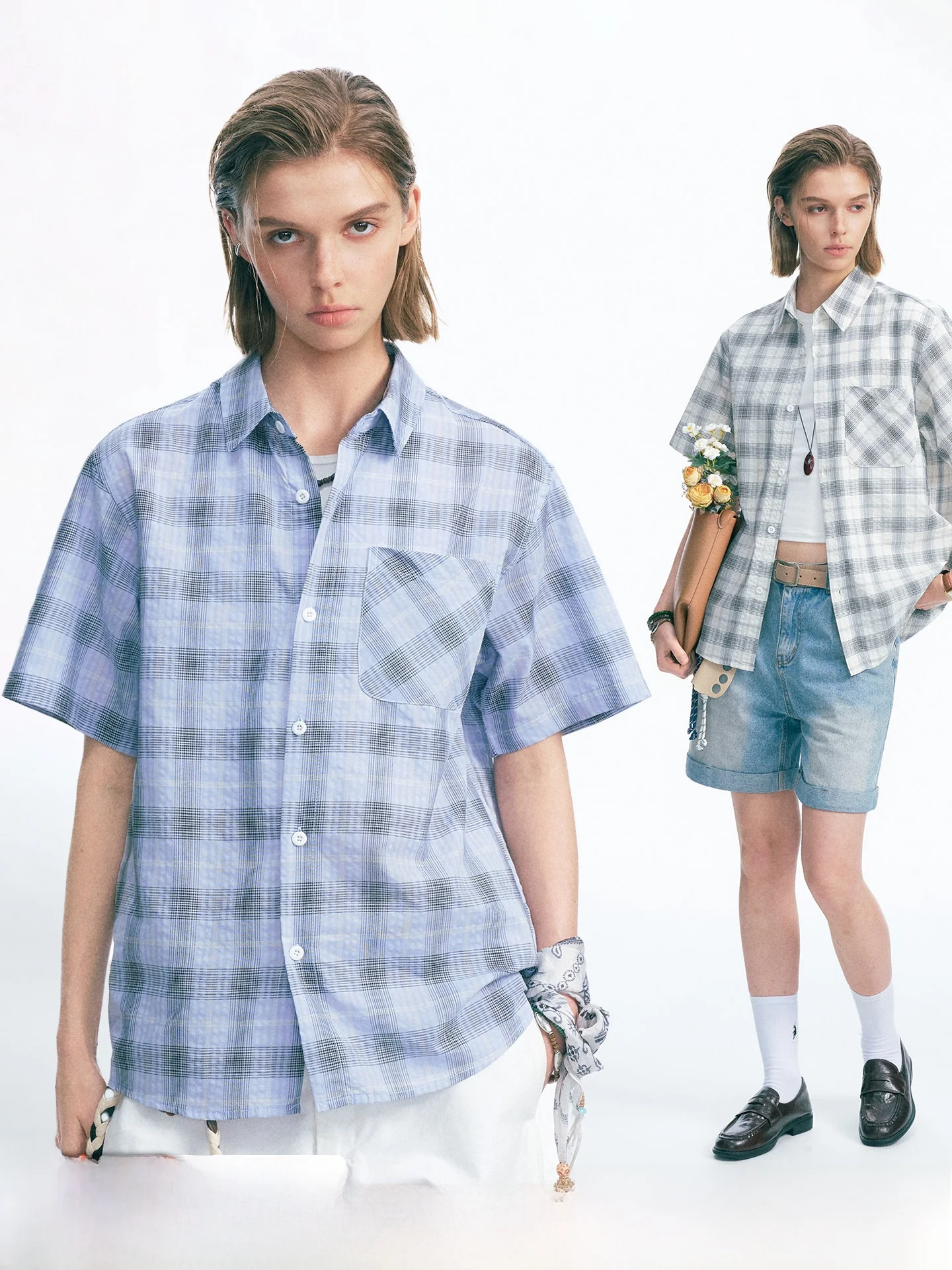 American Retro Plaid Loose Short Sleeve Shirt Men Summer Thin Casual Grid Shirt Breathable Comfortable Polyester Cotton Blend
American Retro Plaid Loose Short Sleeve Shirt Men Summer Thin Casual Grid Shirt Breathable Comfortable Polyester Cotton Blend