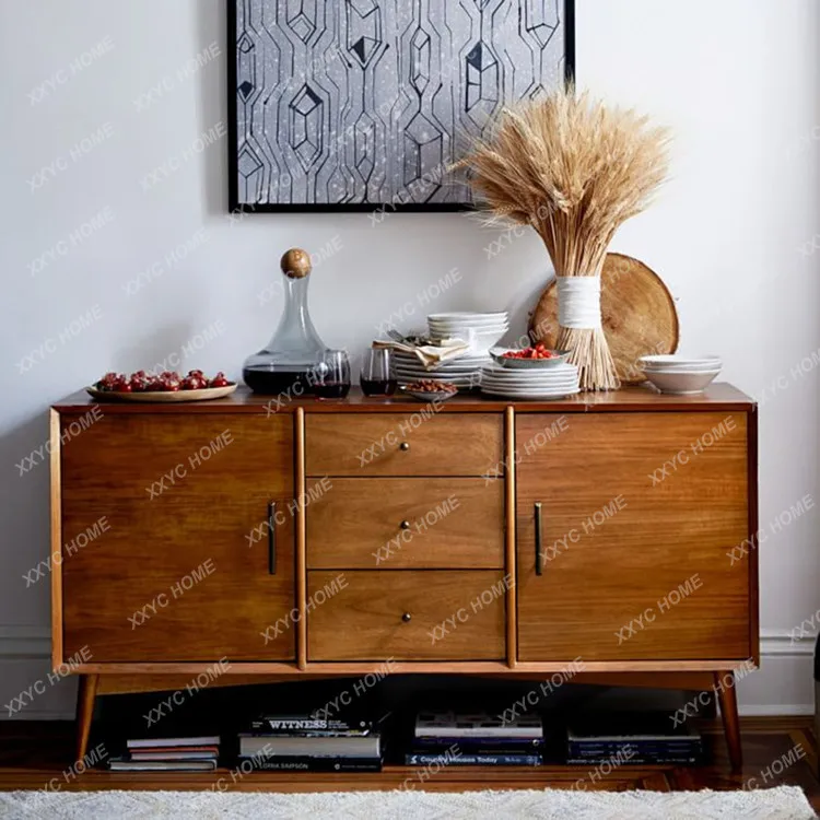 solid wood dining side simple modern retro storage display TV cabinet
solid wood dining side simple modern retro storage display TV cabinet