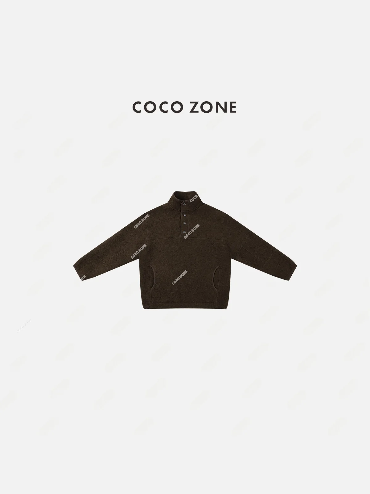 Zone Long Sleeve Sweatshirt Casual Collar Half Button Versatile Street Style Women's Fashion Spring Collection Straight Cut
Zone Long Sleeve Sweatshirt Casual Collar Half Button Versatile Street Style Women's Fashion Spring Collection Straight Cut