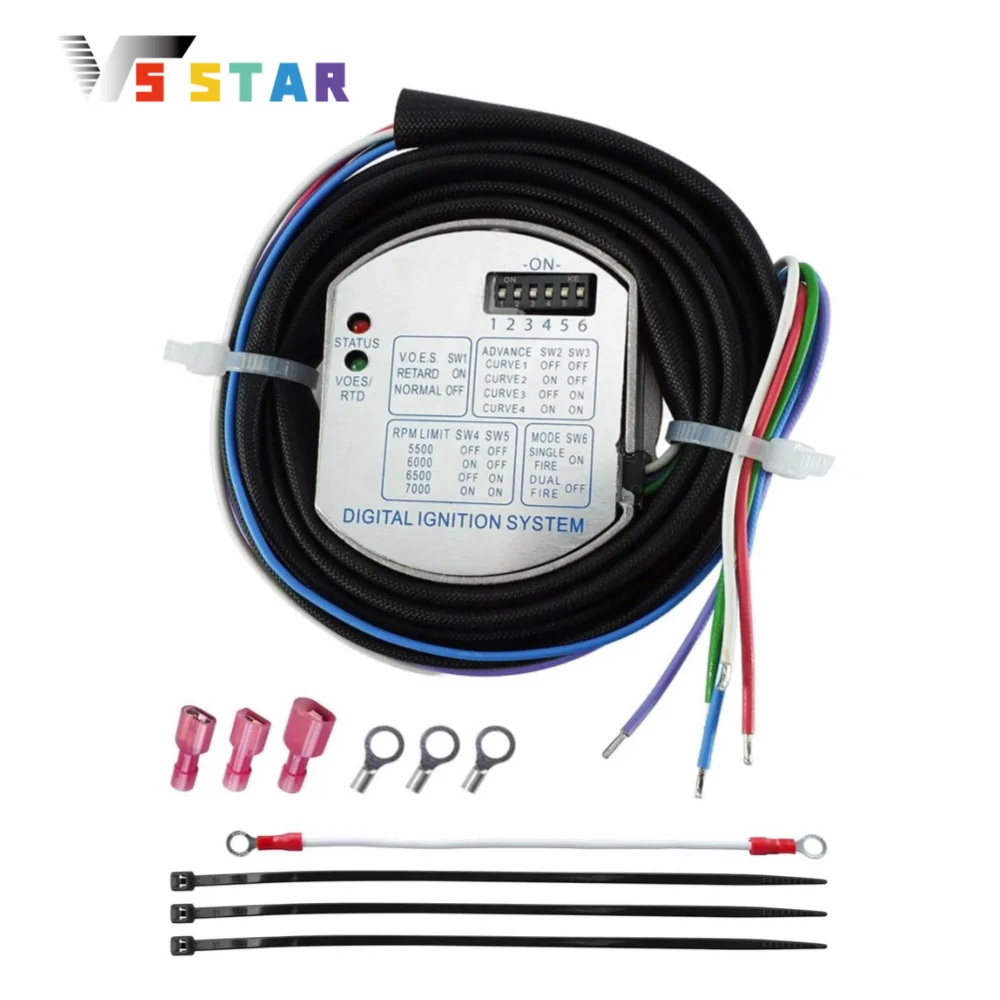53-644 Programmable Single Fire Electronic Ignition Module For 1970-1999 Carbed Big Twin Models 1971-2003 Sportster Models
53-644 Programmable Single Fire Electronic Ignition Module For 1970-1999 Carbed Big Twin Models 1971-2003 Sportster Models