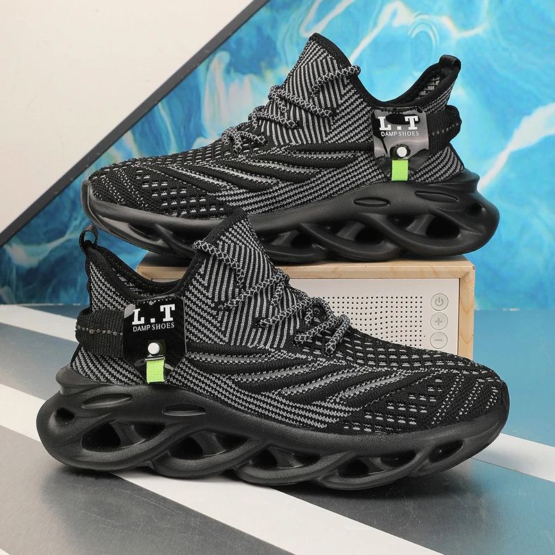 Mens Sport Shoes Breathable Lightweight Sneakers Outdoor Mesh Black Running Shoes Athletic Jogging Tenis Walking Shoes Man
Mens Sport Shoes Breathable Lightweight Sneakers Outdoor Mesh Black Running Shoes Athletic Jogging Tenis Walking Shoes Man