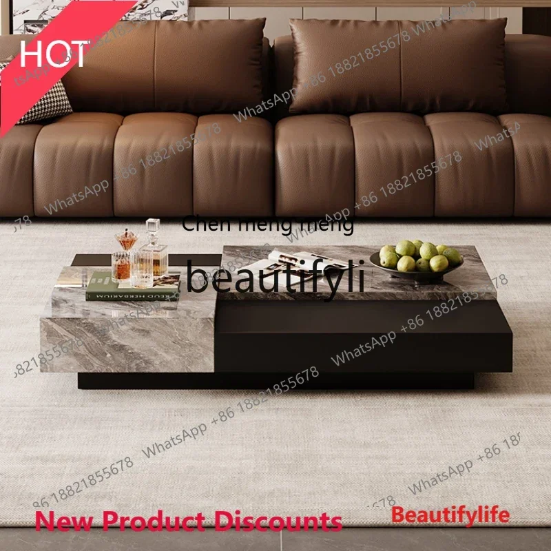 zx1Light luxury Italian minimalist rock slab coffee table living room home tea table villa designer coffee table
zx1Light luxury Italian minimalist rock slab coffee table living room home tea table villa designer coffee table