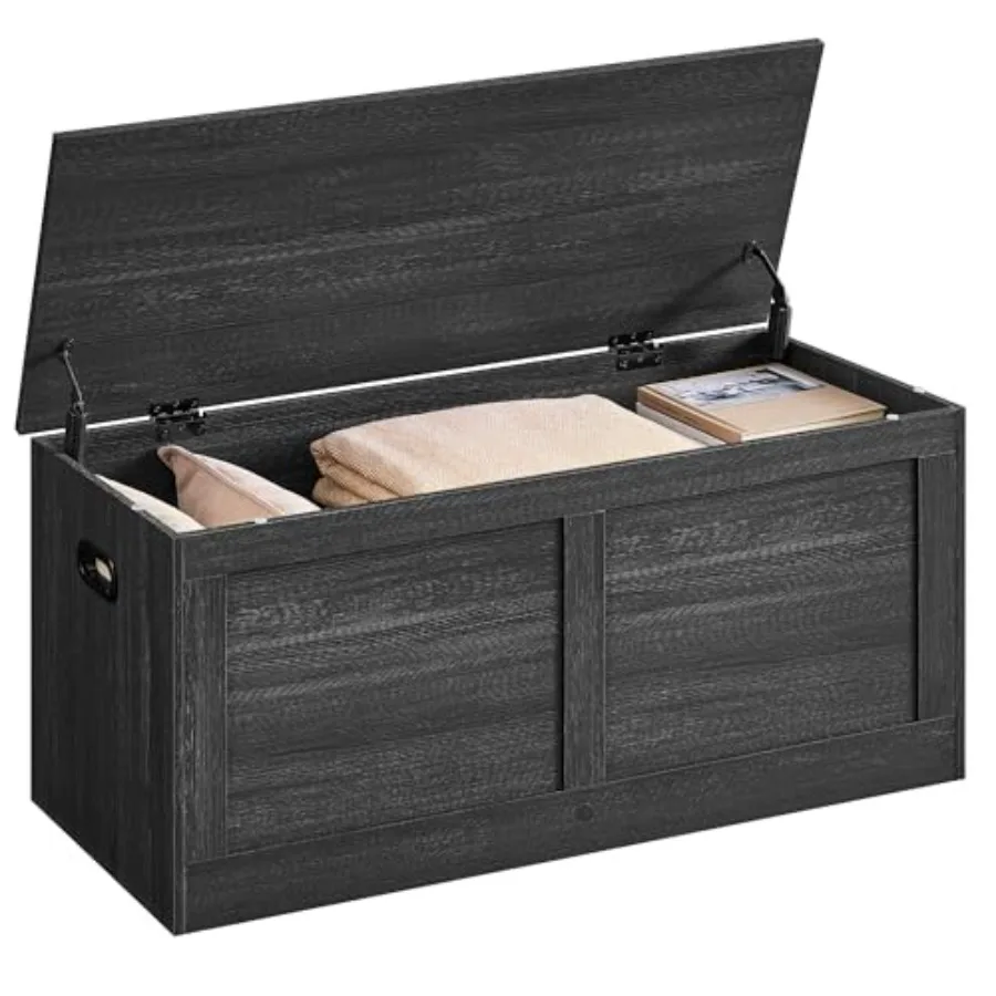 Storage Chest Storage Trunk with 2 Safety Hinges Storage Bench Shoe Bench Farmhouse Style 15.7 x 39.4 x 18.3 Inches for Entrywa
Storage Chest Storage Trunk with 2 Safety Hinges Storage Bench Shoe Bench Farmhouse Style 15.7 x 39.4 x 18.3 Inches for Entrywa