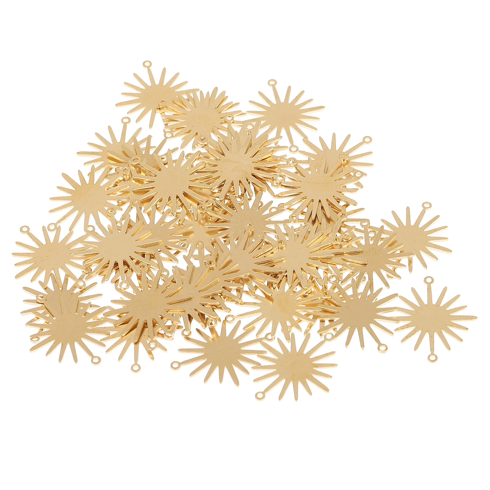 50pcs Sunflower Pendant DIY Craft Charms for Necklace Bracelet Jewelry Making Golden Alloy Beads Safe Creative Design Bright
50pcs Sunflower Pendant DIY Craft Charms for Necklace Bracelet Jewelry Making Golden Alloy Beads Safe Creative Design Bright