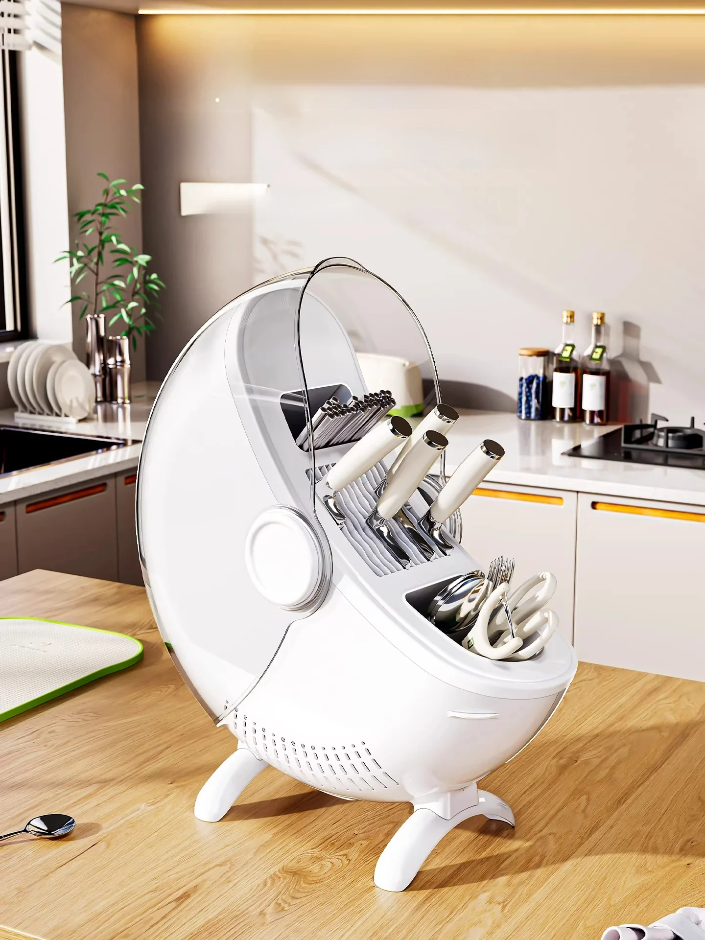 Kitchen Knife Holder Multi-Function Countertop Storage Rack for Knives Spoons Utensils Home Use Chopsticks Drainage Stand
Kitchen Knife Holder Multi-Function Countertop Storage Rack for Knives Spoons Utensils Home Use Chopsticks Drainage Stand
