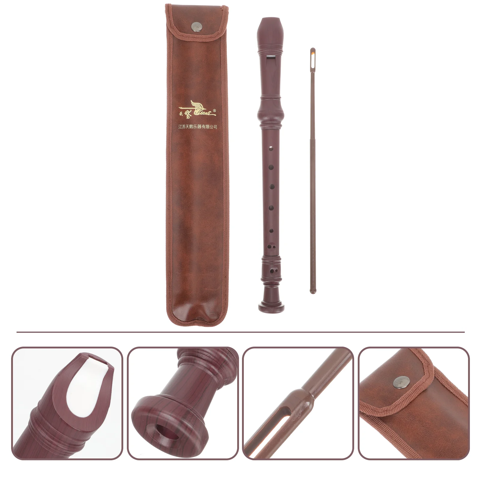 Clarinet Instrument Recorder for Kids Tape Abs Student Practice Wind Simple Child
Clarinet Instrument Recorder for Kids Tape Abs Student Practice Wind Simple Child