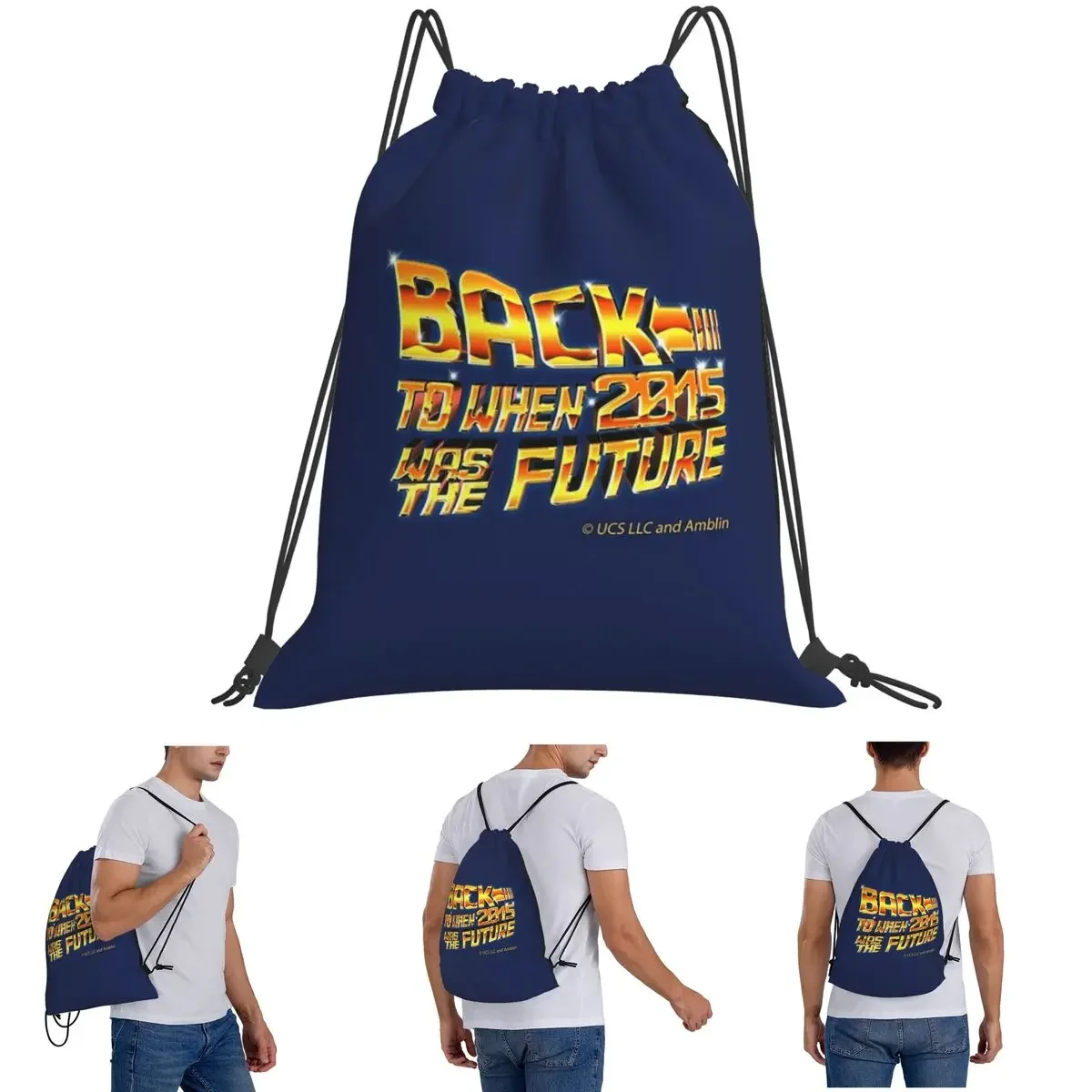 Рюкзаки в стиле ретро «Назад в будущее», многофункциональные портативные сумки на шнурке, спортивная сумка, сумки для книг для мужчин, женщин, студентов
Рюкзаки в стиле ретро «Назад в будущее», многофункциональные портативные сумки на шнурке, спортивная сумка, сумки для книг для мужчин, женщин, студентов