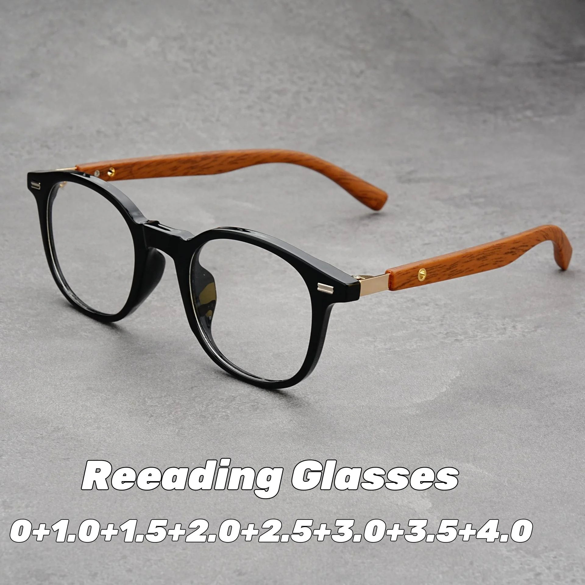 Advanced High Definition Anti Blue Light Reading Glasses New Vintage Large Frame Presbyopia Eyeglasses with Diopter To +4.0
Advanced High Definition Anti Blue Light Reading Glasses New Vintage Large Frame Presbyopia Eyeglasses with Diopter To +4.0