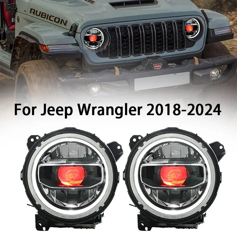 Фара для Jeep Wrangler Светодиодная фара 2018-2021 RGB Фары Wrangler DRL Указатель поворота Дальнего света Объектив проектора «Ангельский глаз»
Фара для Jeep Wrangler Светодиодная фара 2018-2021 RGB Фары Wrangler DRL Указатель поворота Дальнего света Объектив проектора «Ангельский глаз»