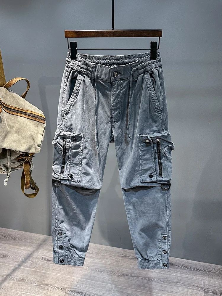 American Retro Work Pants Men's Spring Summer New Functional Hunt Faion Multi-ket Casual Pants Youth Vitali Sle
American Retro Work Pants Men's Spring Summer New Functional Hunt Faion Multi-ket Casual Pants Youth Vitali Sle