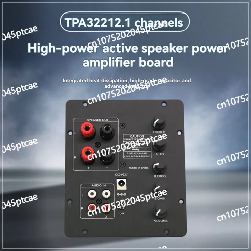 for Superior Sound A99E-2.1 High Power 100Wx2+200W with Bluetooth 5.4 Channel TPA3221 Active Hifi Amplifier Board
for Superior Sound A99E-2.1 High Power 100Wx2+200W with Bluetooth 5.4 Channel TPA3221 Active Hifi Amplifier Board
