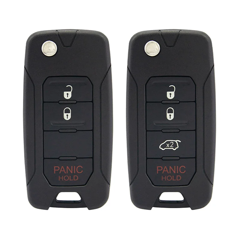 REMTEKEY Flip Car Key Fob Remote Control OHT692713AA/OHT692427AA/KOBDT04A for 2005-2016 Chrysler Dodge Jeep 315Mhz 46 Chip
REMTEKEY Flip Car Key Fob Remote Control OHT692713AA/OHT692427AA/KOBDT04A for 2005-2016 Chrysler Dodge Jeep 315Mhz 46 Chip
