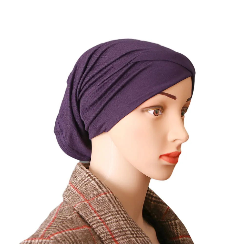 Chic Elastic Underscarf Hair Accessories Beanie Cap Solid Women's Hijabs Muslim Cap Islamic Hijab Inner Hijab Caps
Chic Elastic Underscarf Hair Accessories Beanie Cap Solid Women's Hijabs Muslim Cap Islamic Hijab Inner Hijab Caps
