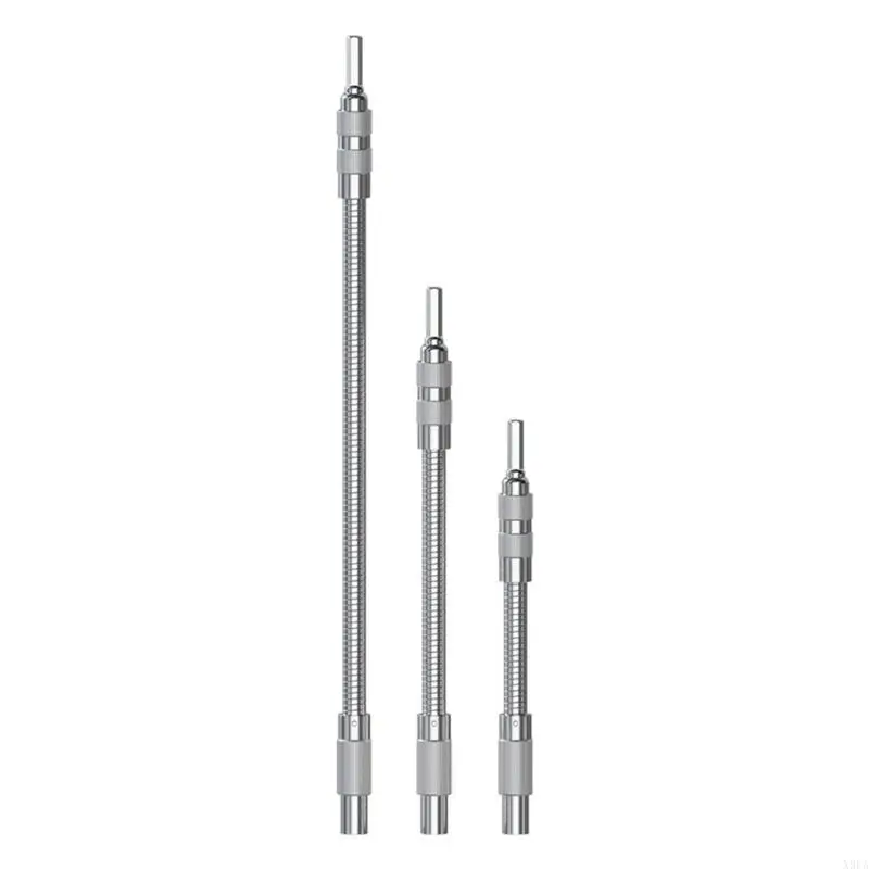 X9FA 3 Size 15/20/30cm Flexible Drill Bit Extender Set 1/4" Shank Shaft Compatibles with Power Tool Tight Area
X9FA 3 Size 15/20/30cm Flexible Drill Bit Extender Set 1/4" Shank Shaft Compatibles with Power Tool Tight Area
