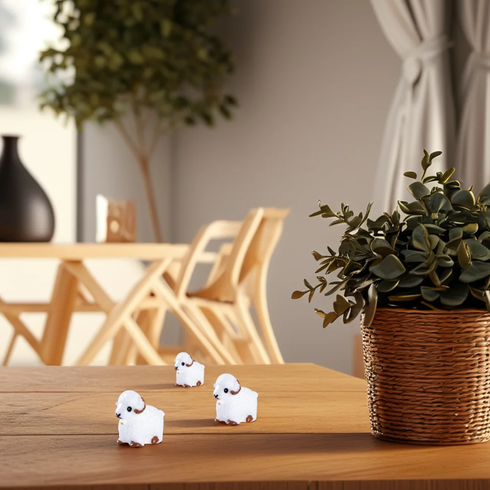 10Pcs Sheep Ornaments Mini Resin Tiny Sheep Terrarium Moss Micro Landscape Decoration Fairy Garden Animals Small Sculpture
10Pcs Sheep Ornaments Mini Resin Tiny Sheep Terrarium Moss Micro Landscape Decoration Fairy Garden Animals Small Sculpture