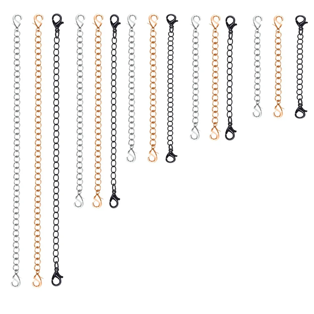 25 Pcs Extender Chain Lobster Clasp Extenders for Necklaces Chains Jewelry Making Jewellery Length Travel
25 Pcs Extender Chain Lobster Clasp Extenders for Necklaces Chains Jewelry Making Jewellery Length Travel