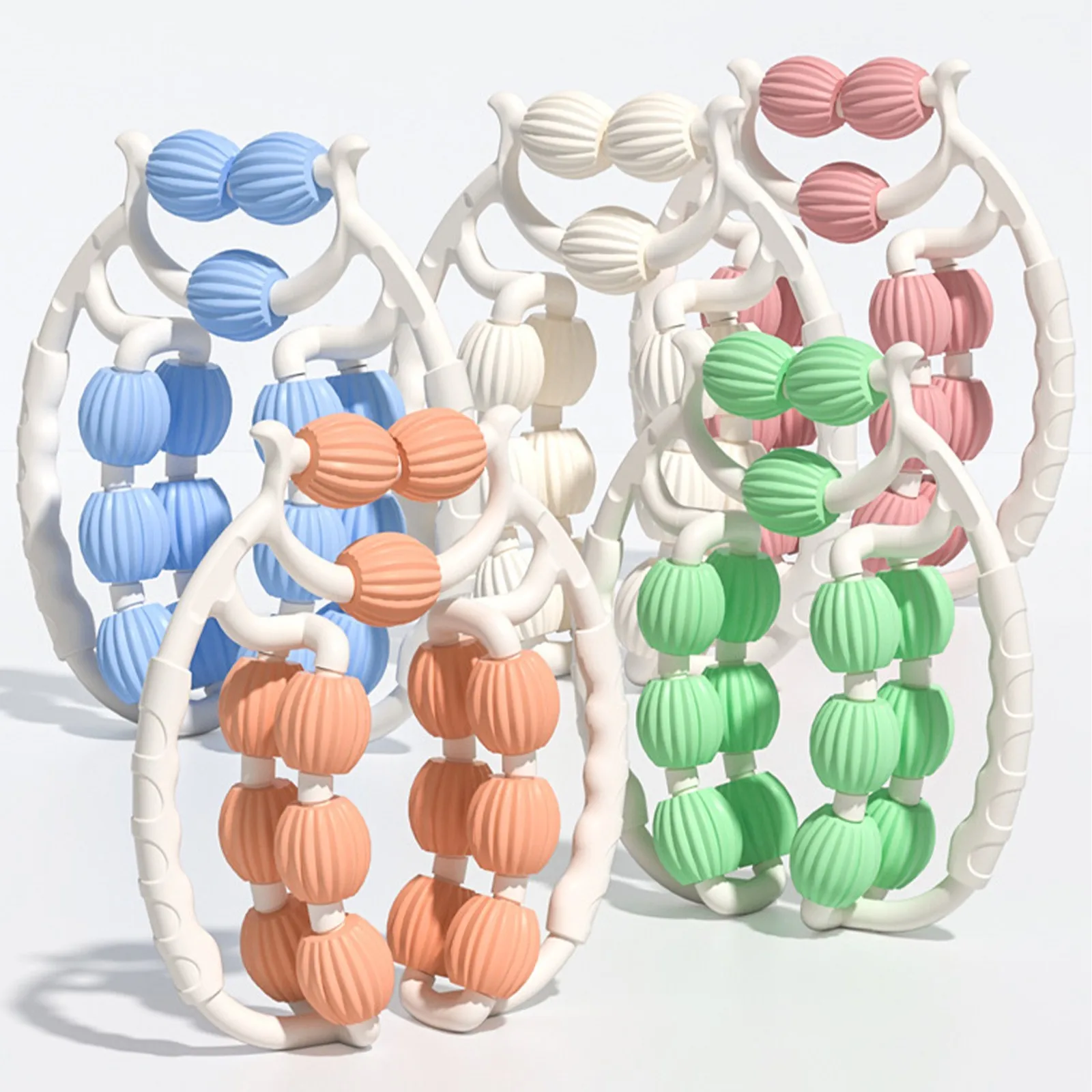 Circular Leg Clamps-360 Degree 15 Wheels Muscle Roller Massager Muscle Roller For Leg Neck Hand Arm Muscle Relax Massager
Circular Leg Clamps-360 Degree 15 Wheels Muscle Roller Massager Muscle Roller For Leg Neck Hand Arm Muscle Relax Massager