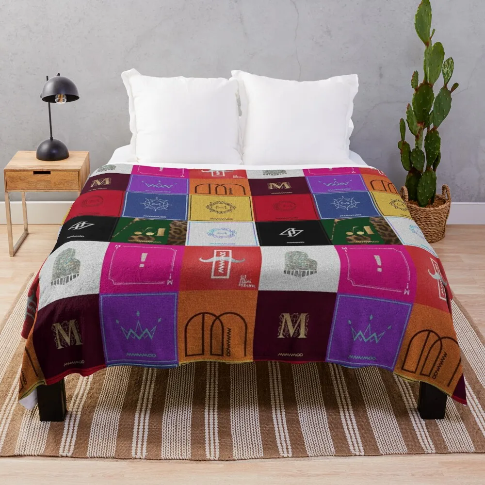 Mamamoo Discography Patchwork Throw Blanket Decorative Sofas Comforter Blankets
Mamamoo Discography Patchwork Throw Blanket Decorative Sofas Comforter Blankets