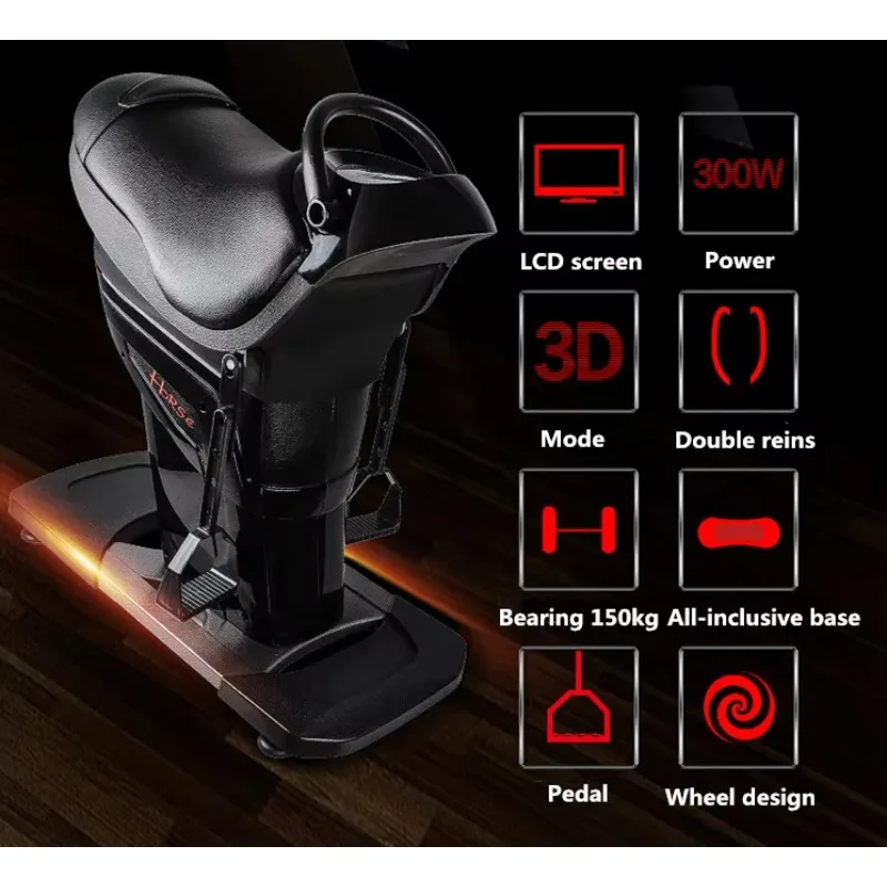 Home Fitness Electric Outdoor Horse Riding Machine Vibration Platform for Aerobic Fat Burning and Slimming
Home Fitness Electric Outdoor Horse Riding Machine Vibration Platform for Aerobic Fat Burning and Slimming