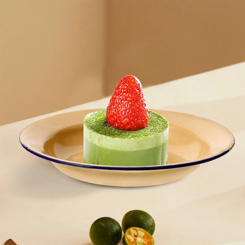 5pcs Enamel Plate Vintage Style Thicken Retro Serving Tray For Home Kitchen Fruit Vegetable Snack Storage Dish
5pcs Enamel Plate Vintage Style Thicken Retro Serving Tray For Home Kitchen Fruit Vegetable Snack Storage Dish