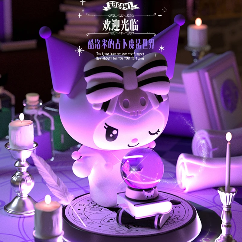 Новинка 2022, Sanrio Kuromi, фиолетовый кристалл, ночник, аниме Kuromi, серия гаданий, ночник, настольные украшения, подарок на день рождения для девочек
Новинка 2022, Sanrio Kuromi, фиолетовый кристалл, ночник, аниме Kuromi, серия гаданий, ночник, настольные украшения, подарок на день рождения для девочек