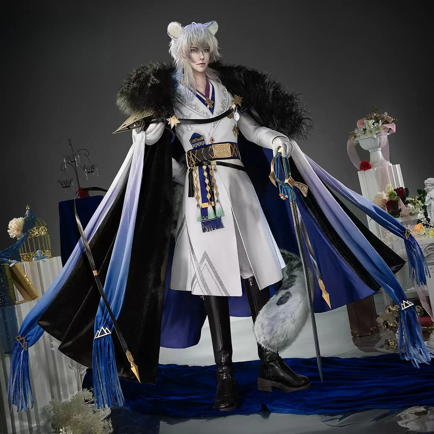 Game Arknights SilverAsh the Reignfrost Cosplay Costume Uniform Halloween Carnival Party Christmas Play Role Clothes Clothing
Game Arknights SilverAsh the Reignfrost Cosplay Costume Uniform Halloween Carnival Party Christmas Play Role Clothes Clothing