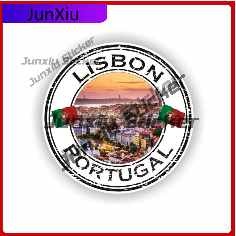 Lisbon Portugal Lisboa Seal Including Coat Of Arms Sticker Round Flag Decoration Sun Resistant Surface Protection Designed
Lisbon Portugal Lisboa Seal Including Coat Of Arms Sticker Round Flag Decoration Sun Resistant Surface Protection Designed