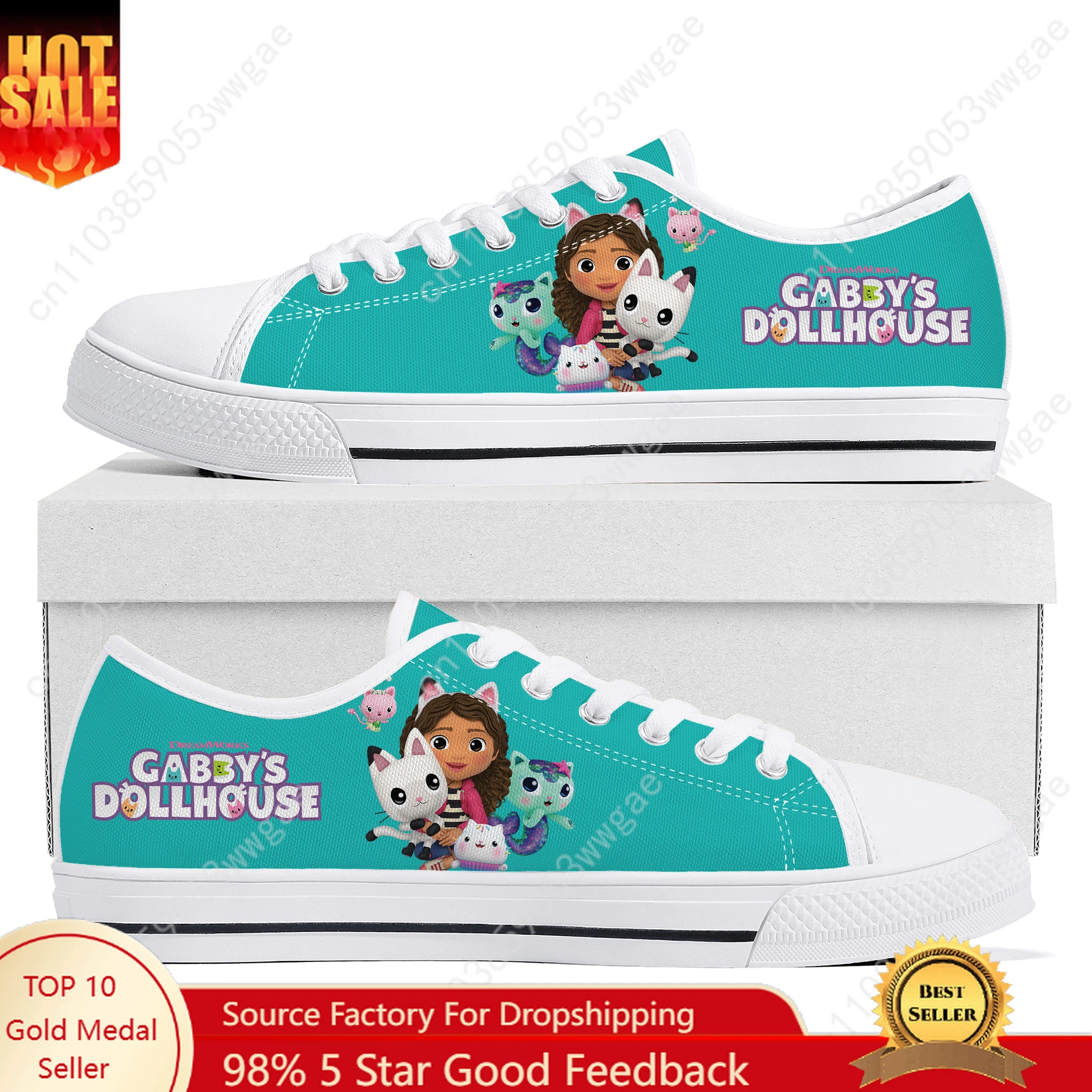 Gabby's Dollhouse Low Top Sneakers Mens Womens Canvas Sneaker High Quality Confortable Casual Couple Shoes Personalized Shoes
Gabby's Dollhouse Low Top Sneakers Mens Womens Canvas Sneaker High Quality Confortable Casual Couple Shoes Personalized Shoes