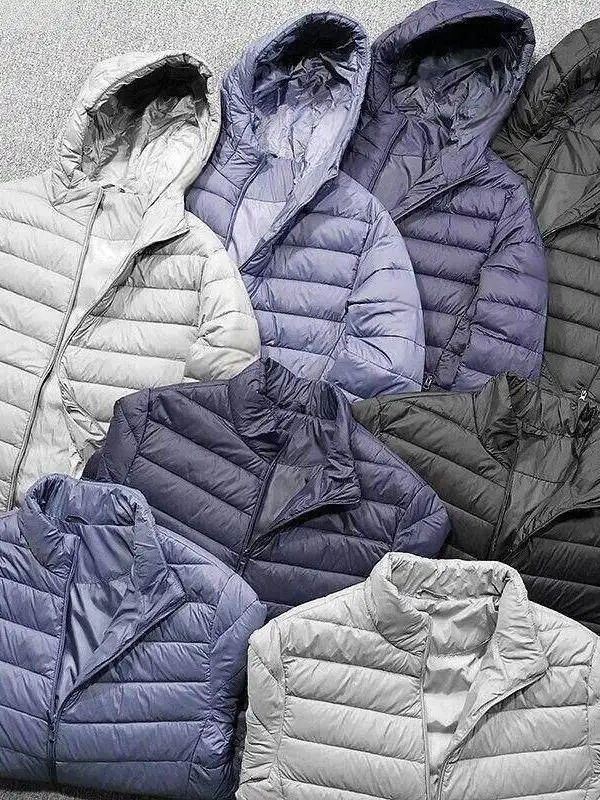 Men's Lightweight down Cotton Jacket Short Hooded Loose Ultra-Thin Winter Sports Outerwear Warm Youth Fashion Cotton Coat
Men's Lightweight down Cotton Jacket Short Hooded Loose Ultra-Thin Winter Sports Outerwear Warm Youth Fashion Cotton Coat