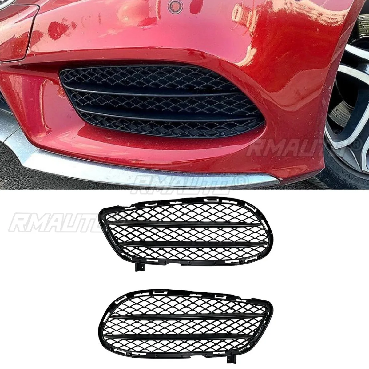 For Benz C218 CLS260 300 2015-2017 AMG Car Side Bumper Grill Racing Grille Body Kit Front Side Bumper Grill Exterior Part
For Benz C218 CLS260 300 2015-2017 AMG Car Side Bumper Grill Racing Grille Body Kit Front Side Bumper Grill Exterior Part