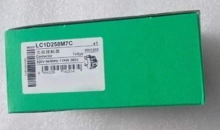Brand new LC1D258M7C 25A AC220V contactor 1pcs Fast delivery
Brand new LC1D258M7C 25A AC220V contactor 1pcs Fast delivery