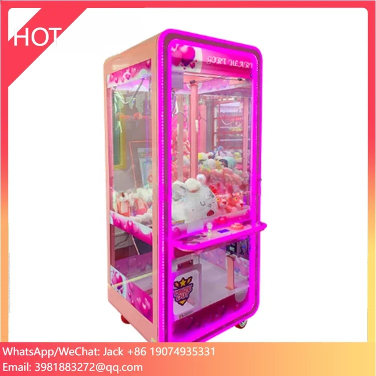 Ifun Park Pink Toy Coin Operated Arcade Claw Machine Catch doll Gift Game Machine treasure hunt toy crane game machine
Ifun Park Pink Toy Coin Operated Arcade Claw Machine Catch doll Gift Game Machine treasure hunt toy crane game machine