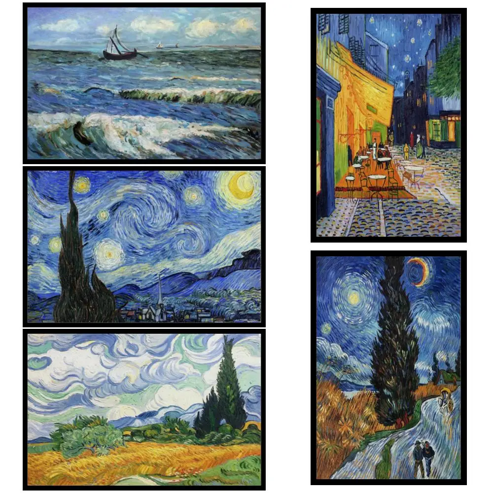 Landscape Canvas Art Handmade Van Gogh Painting Cafe Terrace Starry Night High Quality Modern Artwork Living Room Decor Large
Landscape Canvas Art Handmade Van Gogh Painting Cafe Terrace Starry Night High Quality Modern Artwork Living Room Decor Large