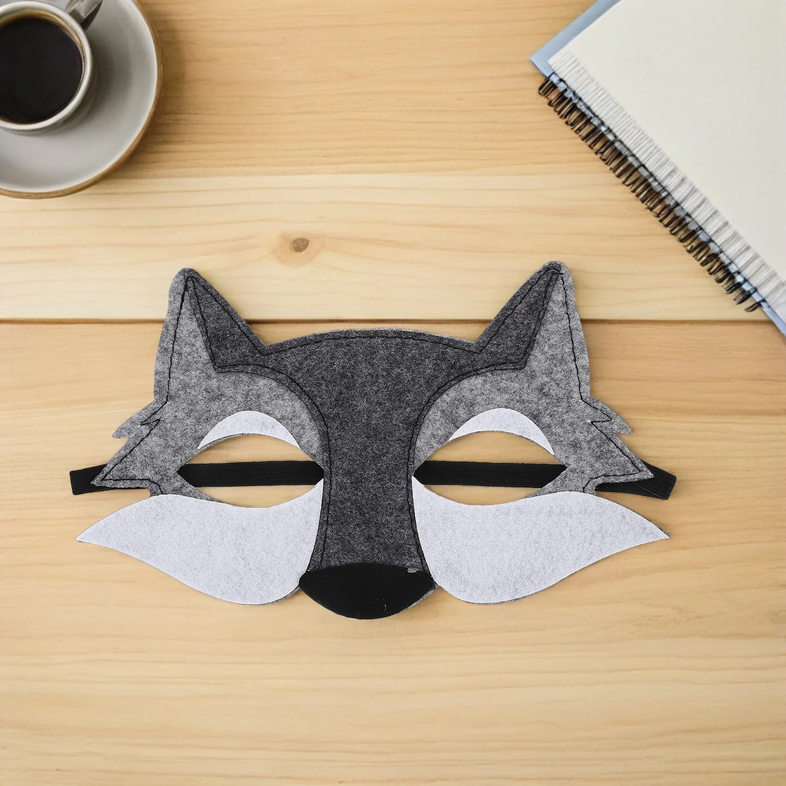 10 Pcs Half Face Mask Masquerade Dress up Accessories Modeling Light Grey Felt Animal Costume
10 Pcs Half Face Mask Masquerade Dress up Accessories Modeling Light Grey Felt Animal Costume