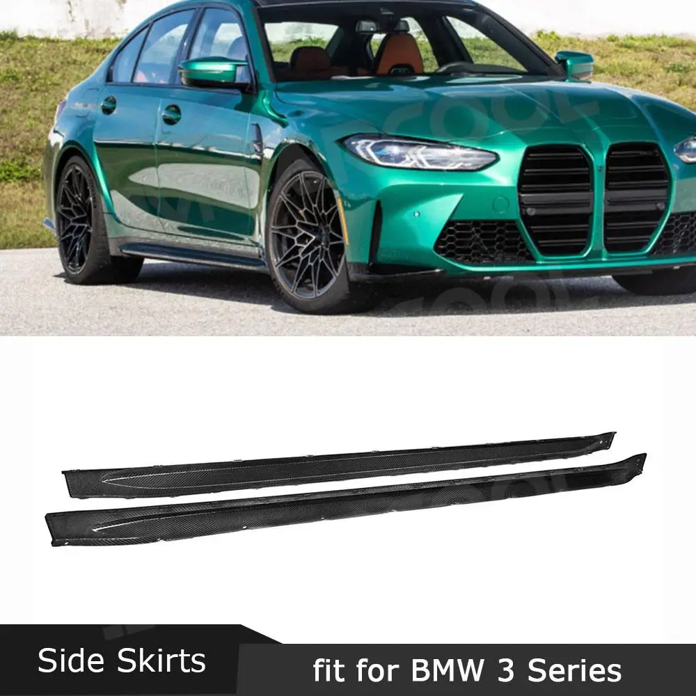 Carbon Fiber/FRP Prime Side Skirts Bumper Cover Flaps Apron Protector for BMW 3 Series G80 M3 Sedan 2021 +
Carbon Fiber/FRP Prime Side Skirts Bumper Cover Flaps Apron Protector for BMW 3 Series G80 M3 Sedan 2021 +