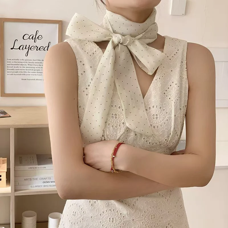 Woman Skinny Silk Scarf for Long Hairband Strip Silk Ribbon Skinny Bag Handle Ribbon Scarf Kerchief Ladies Tie Neckerchief
Woman Skinny Silk Scarf for Long Hairband Strip Silk Ribbon Skinny Bag Handle Ribbon Scarf Kerchief Ladies Tie Neckerchief